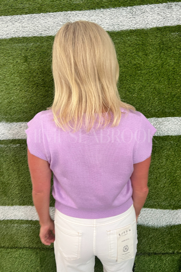 Brynn top, purple