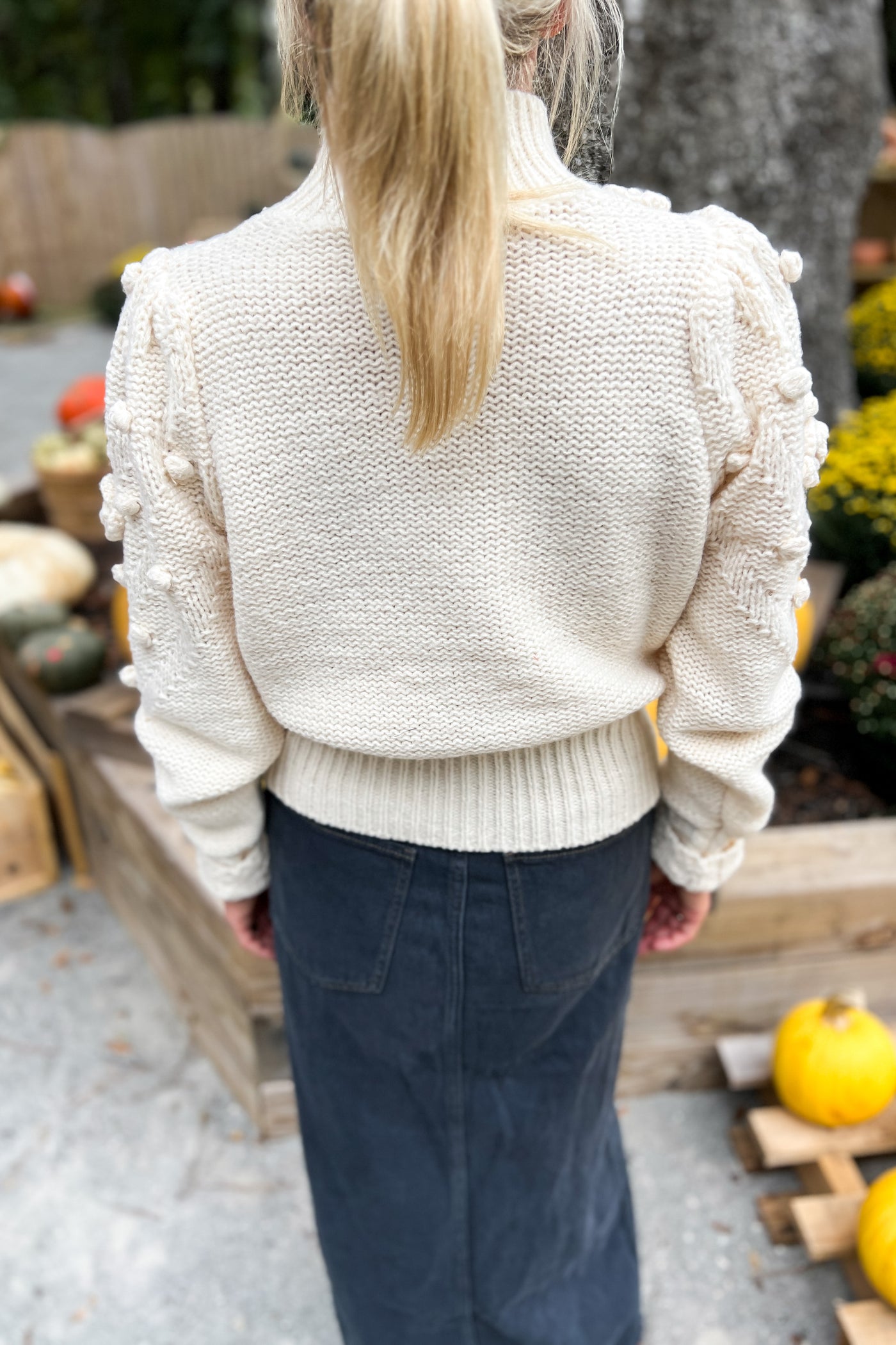 Rearden sweater, cream