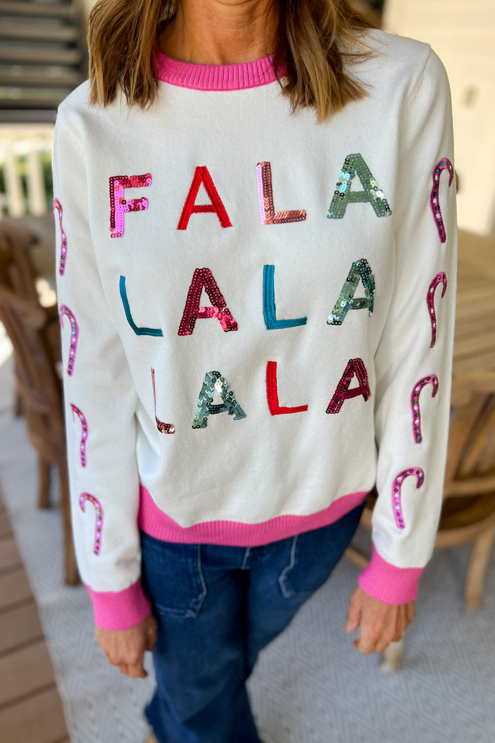 FALALA Candy Cane sweater