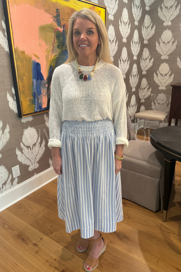 Campbell skirt, blue