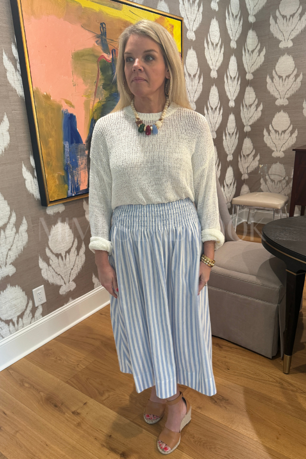 Campbell skirt, blue