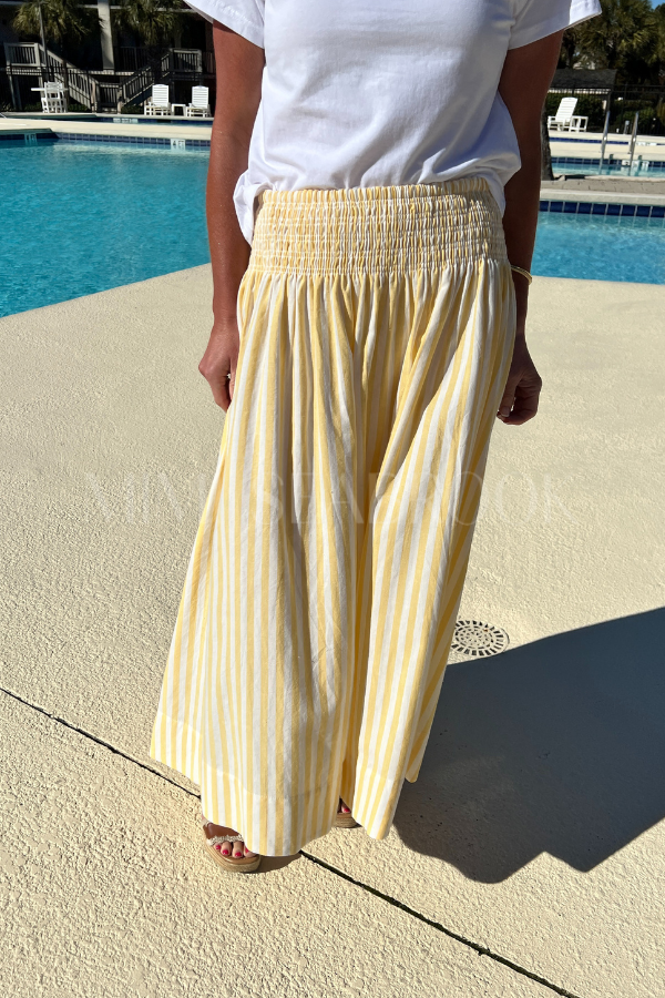Campbell skirt, yellow