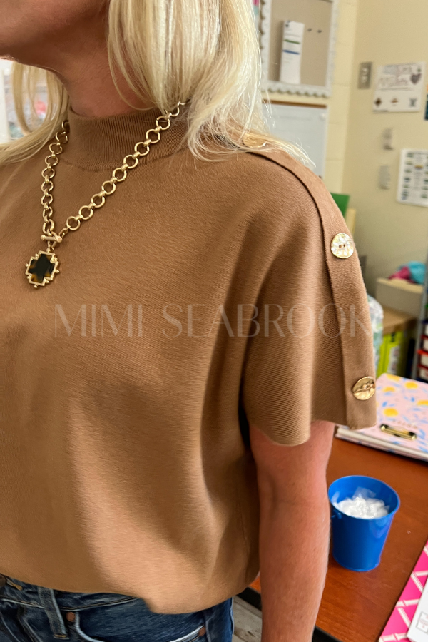 Carissa sweater, coco