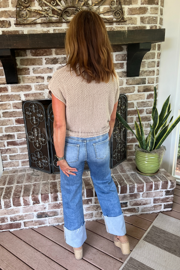 Carleen sweater, light mocha