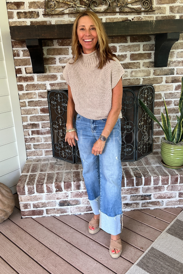 Carleen sweater, light mocha