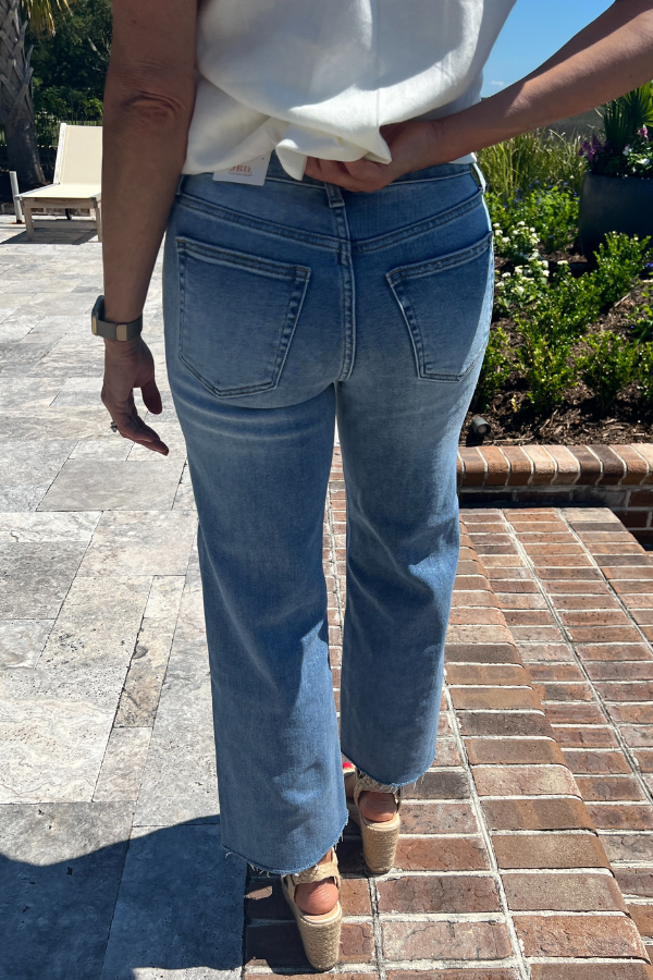 Carli jeans, medium denim