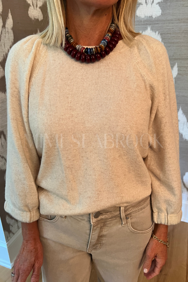 Carlin sweater, oatmeal