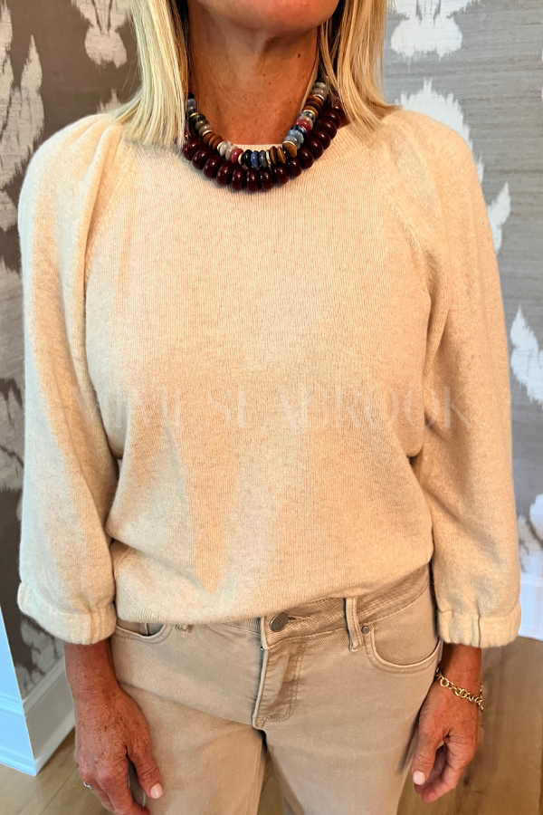Carlin sweater, oatmeal