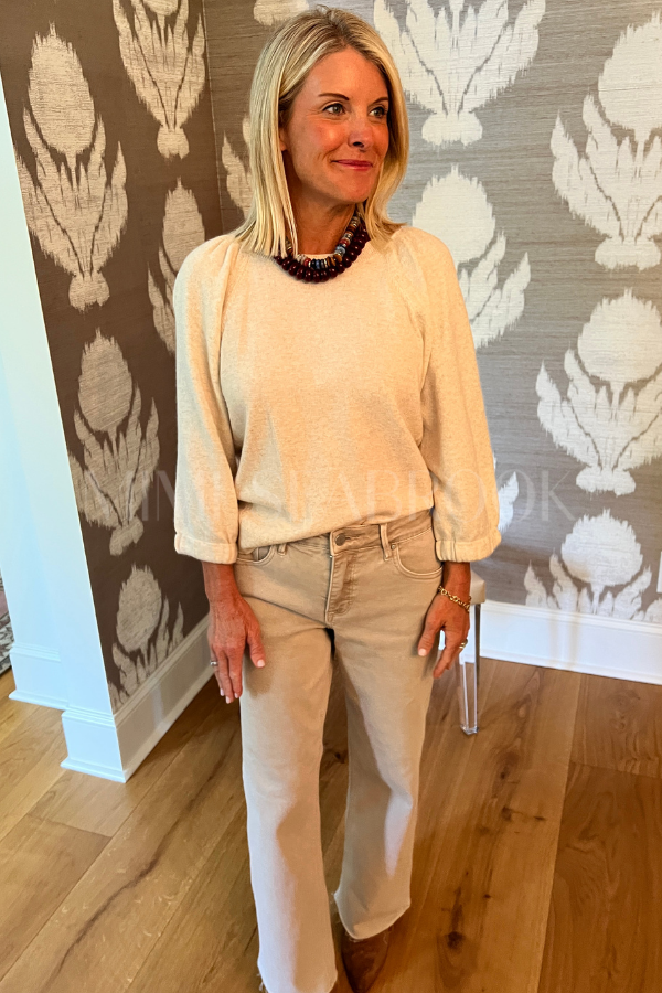 Carlin sweater, oatmeal