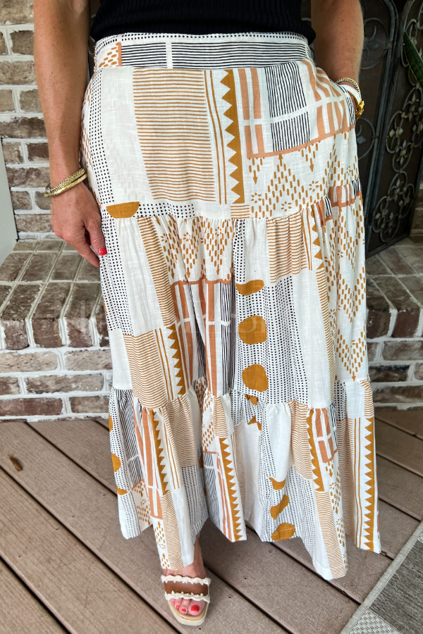 Cawley skirt, mocha