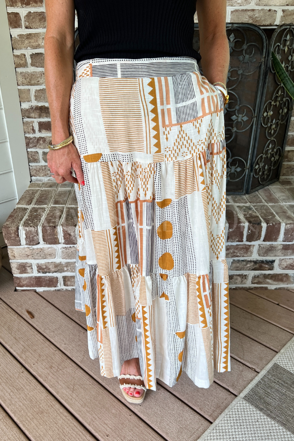 Cawley skirt, mocha