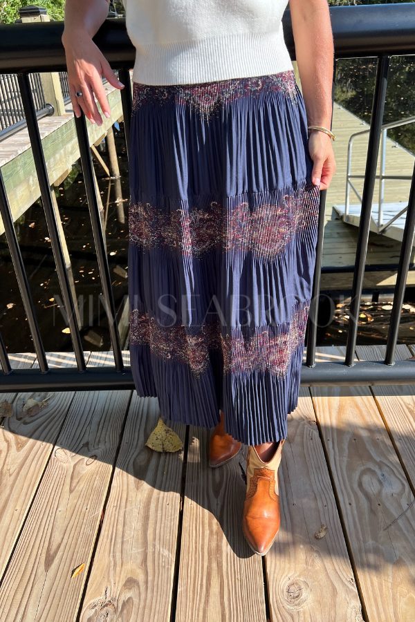 Cecil skirt, navy