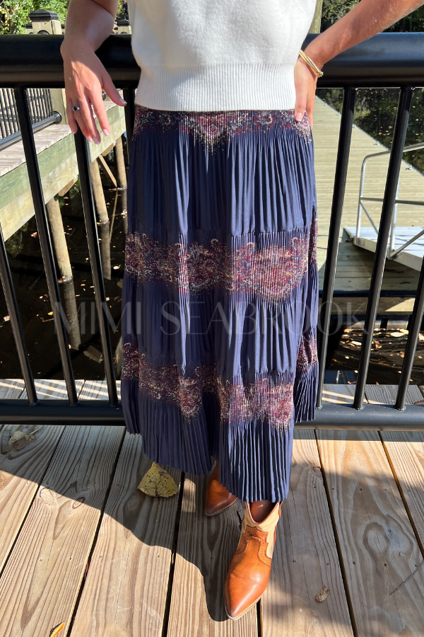 Cecil skirt, navy