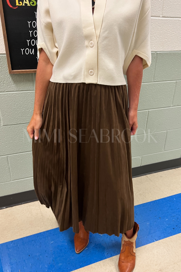 Charlie skirt, brown