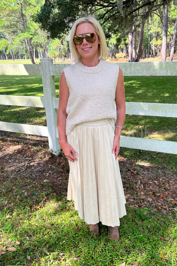 Charlie skirt, sand