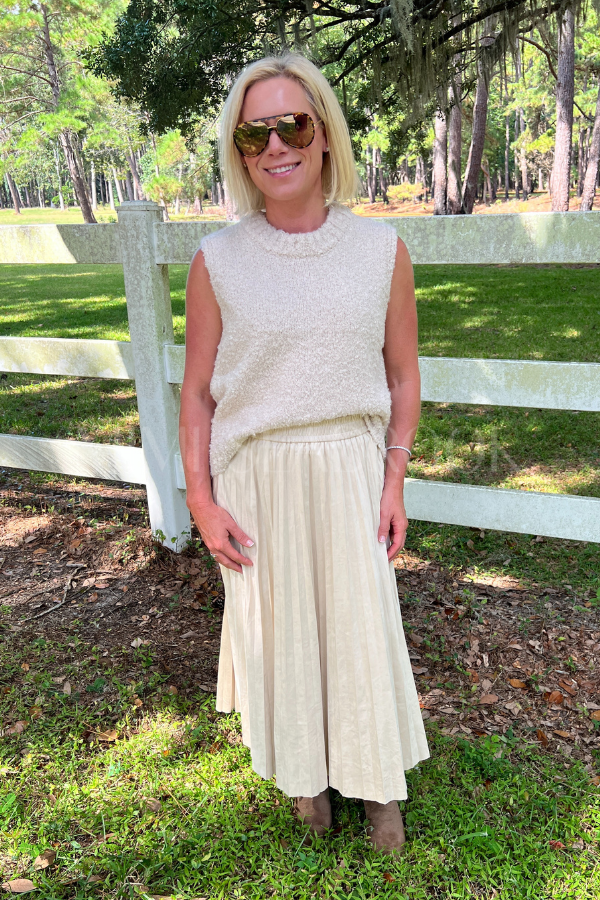 Charlie skirt, sand