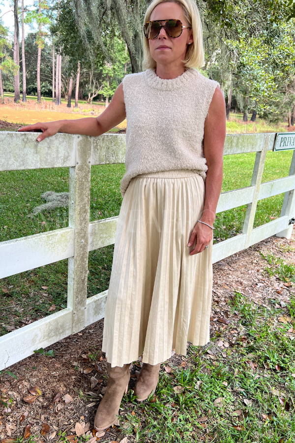 Charlie skirt, sand