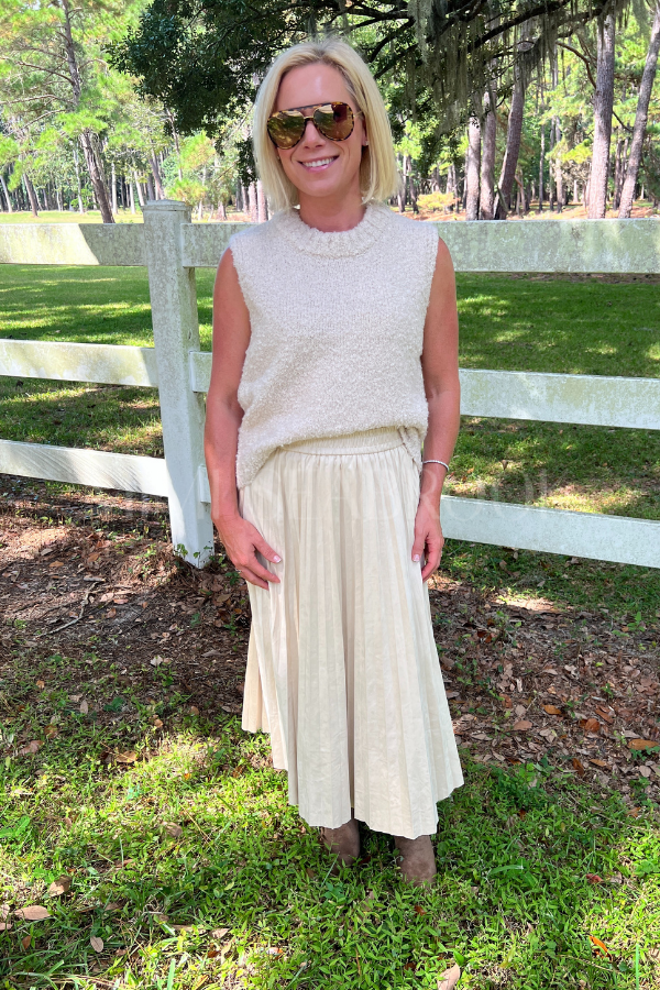 Charlie skirt, sand