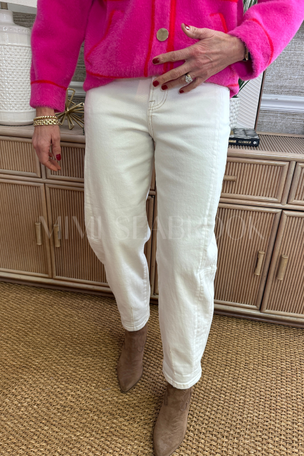 Cherish barrel jeans