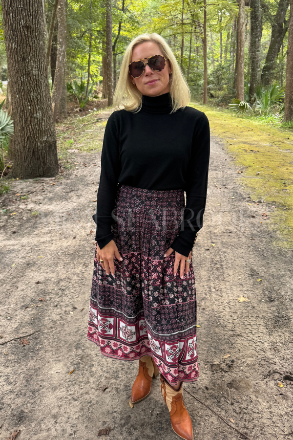 Chesley sweater, black