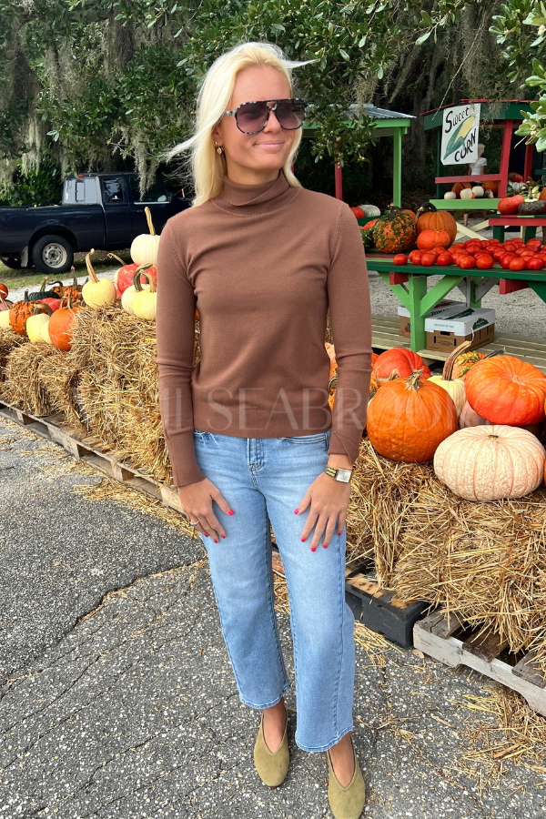 Chesley sweater, brown