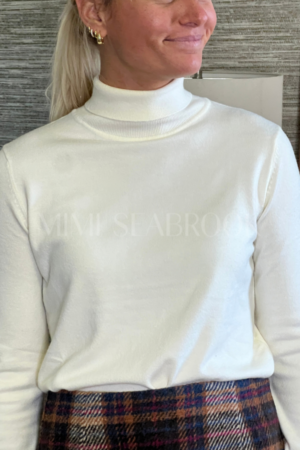Chesley sweater, ivory