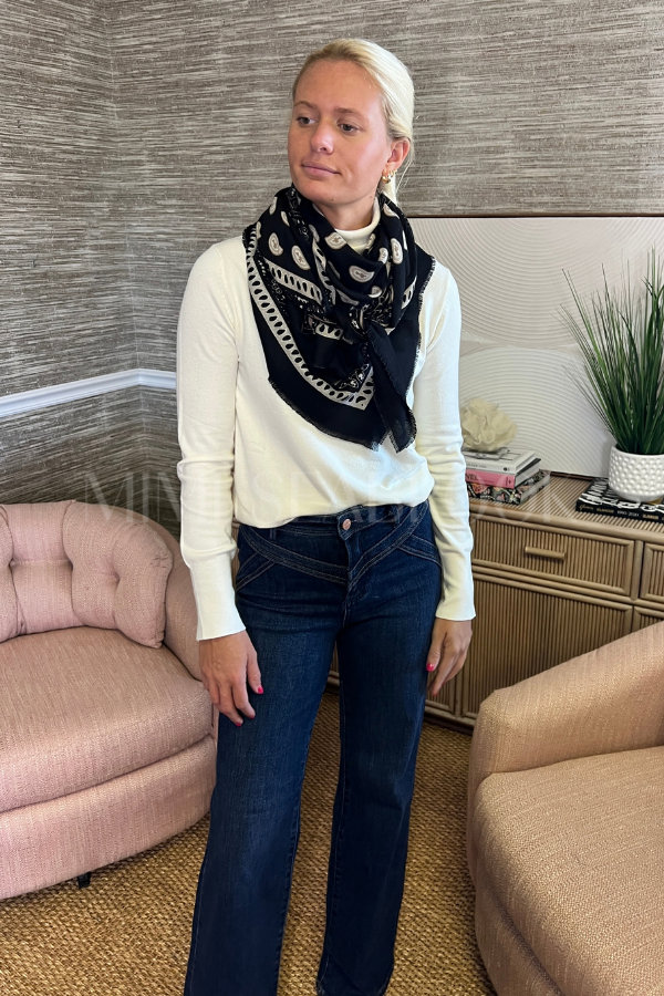 Chesley sweater, ivory