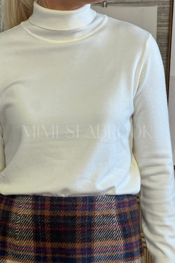 Chesley sweater, ivory