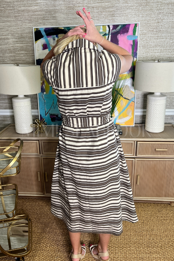 Chloe Poplin Dress by Lusana