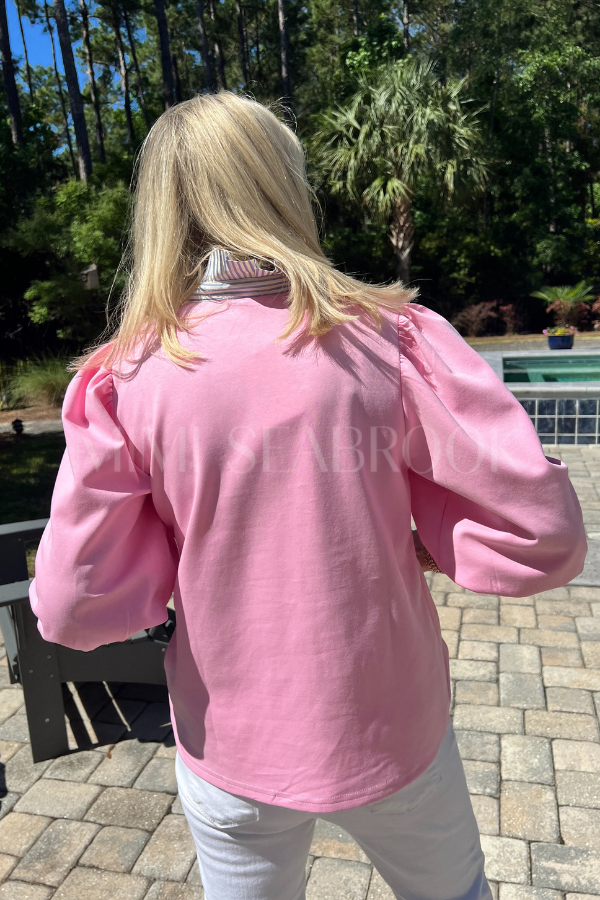 Cholley top, pink