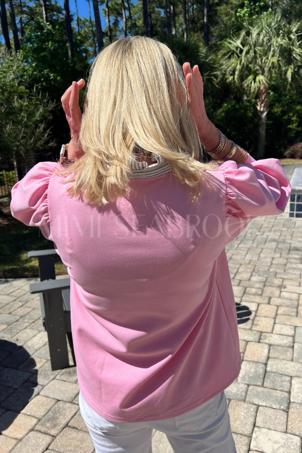 Cholley top, pink
