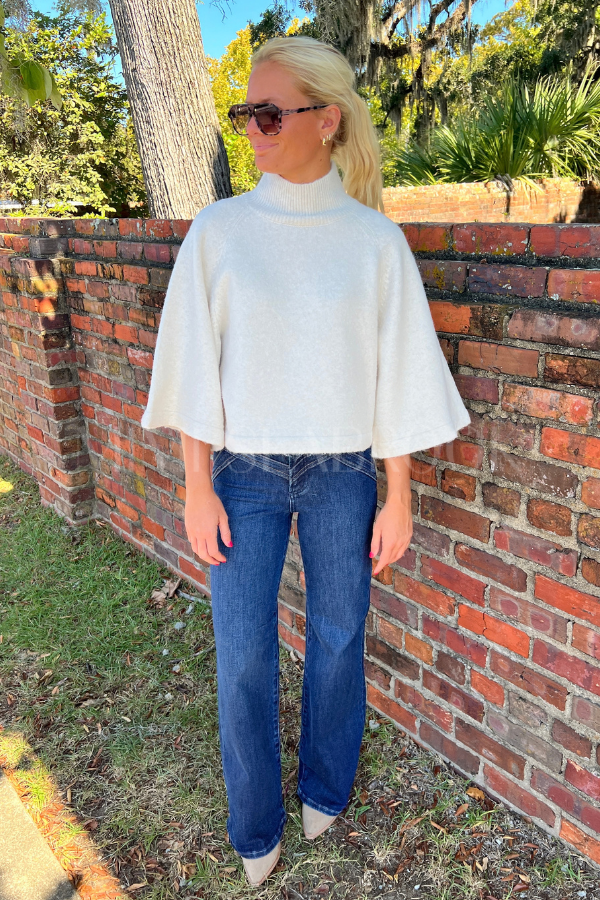 Colson sweater, ivory