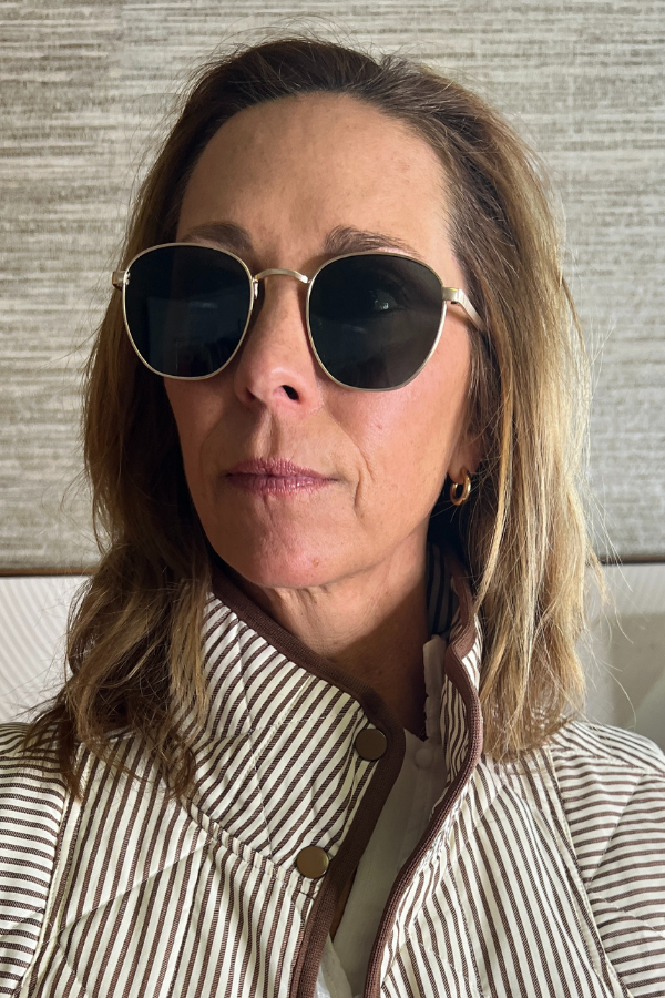 Cooper Sunglasses, gold/green by I-SEA
