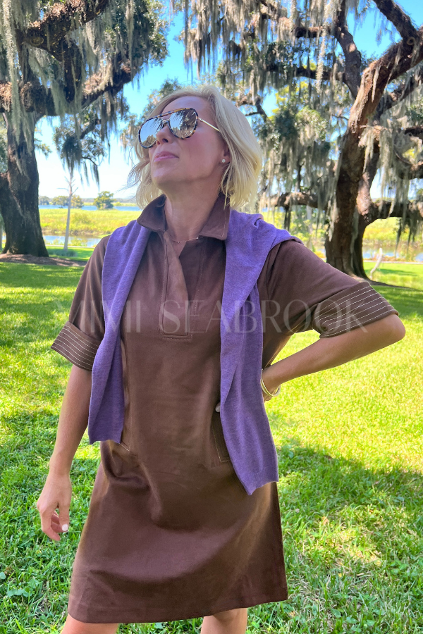 Yara cardigan sweater, purple