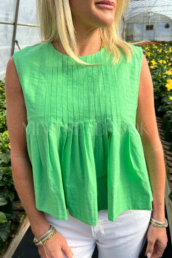 Cordelia top, green