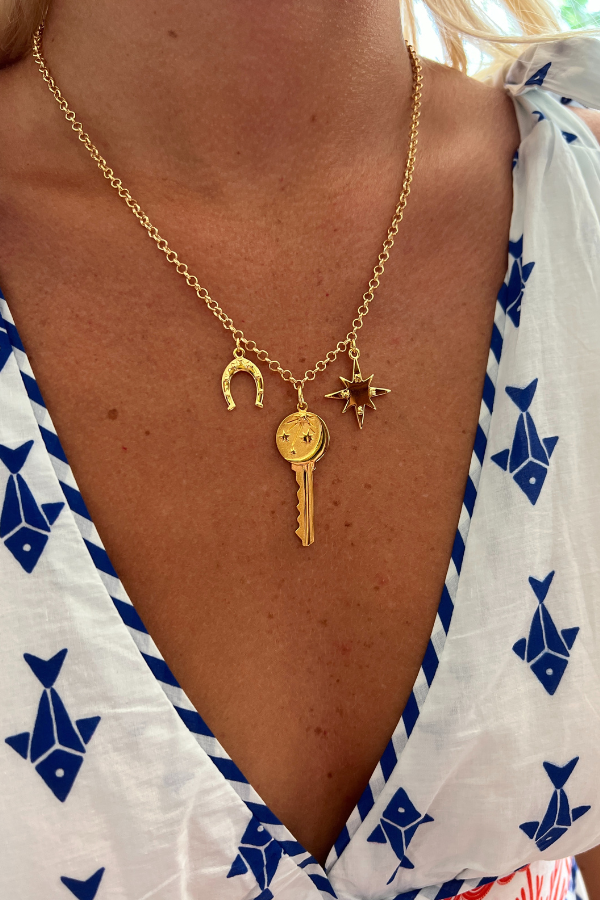 Key Charm Necklace by HART