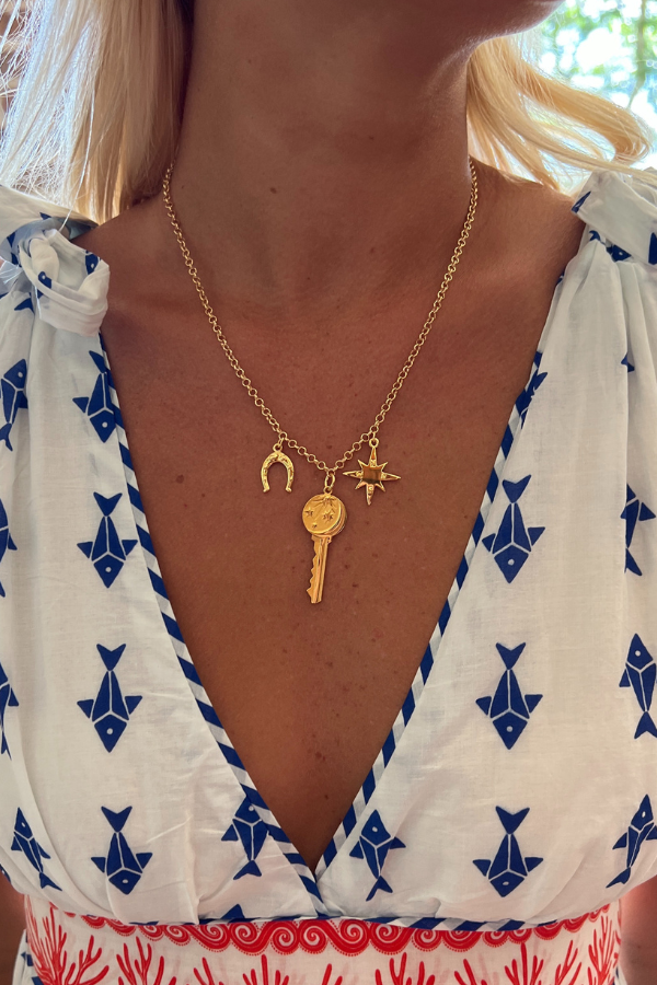 Key Charm Necklace by HART