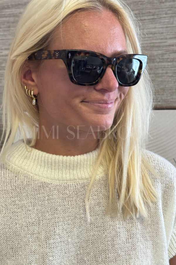 Crosby Sunglasses, tortoise/green by I-SEA