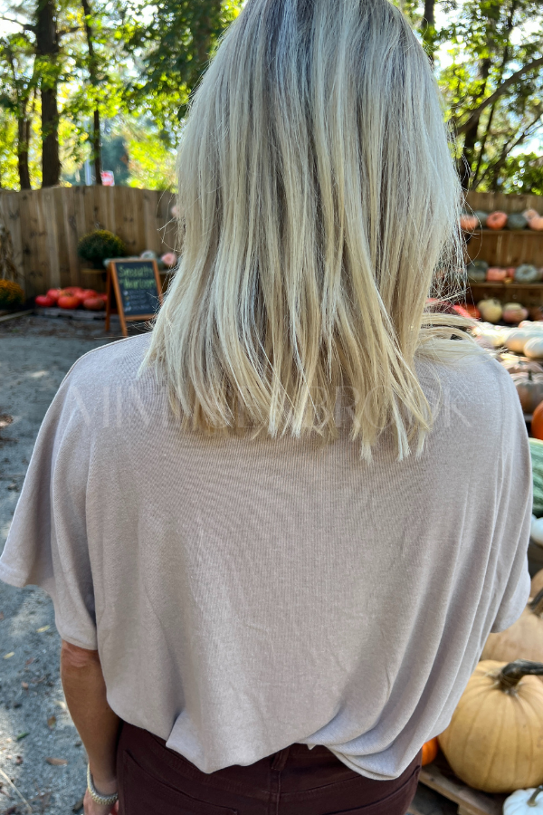 Darton top, taupe