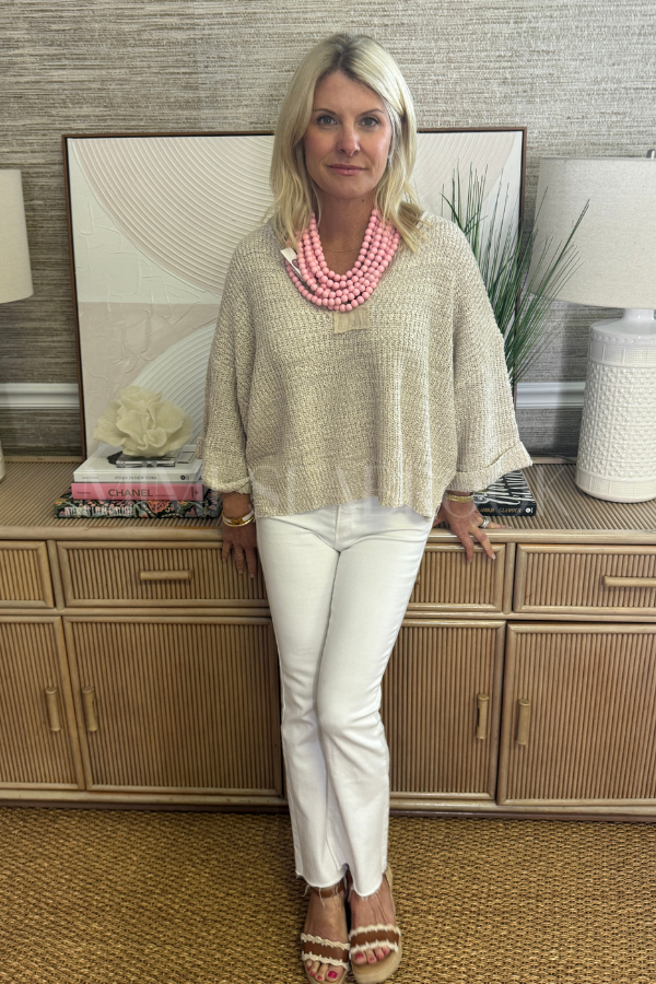 Deane sweater, oatmeal