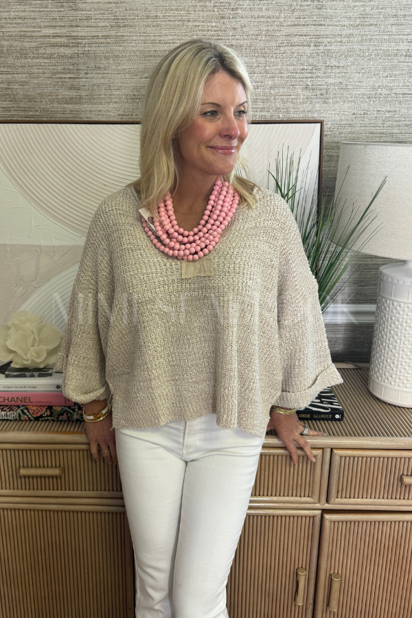 Deane sweater, oatmeal