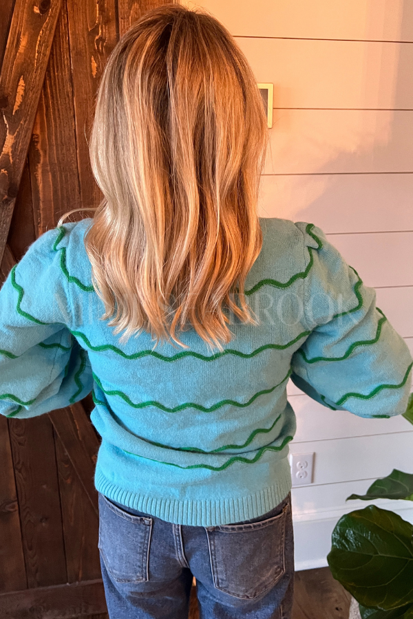 Denise sweater, blue