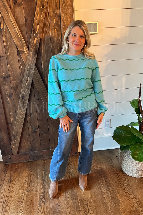 Denise sweater, blue