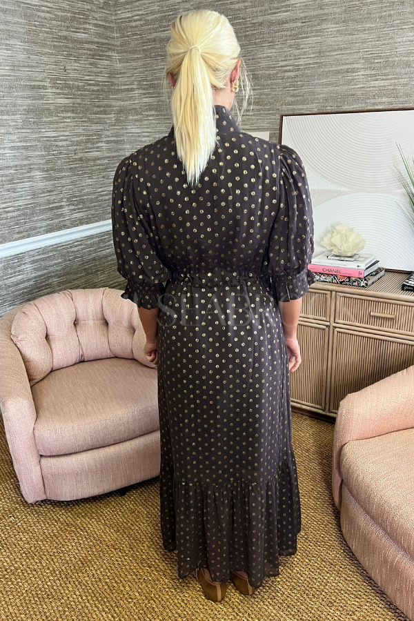 Dessie Dress, brown