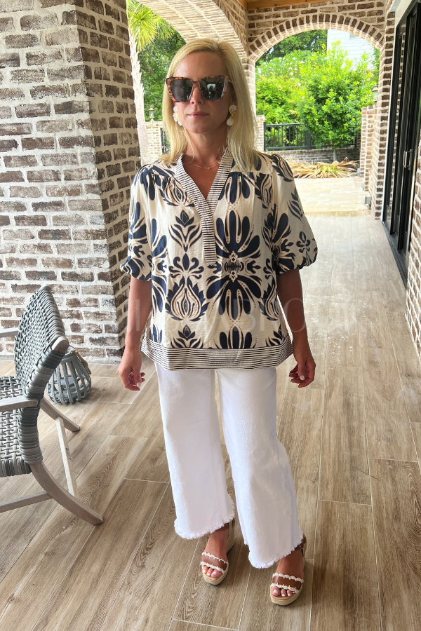 Dodson top, navy