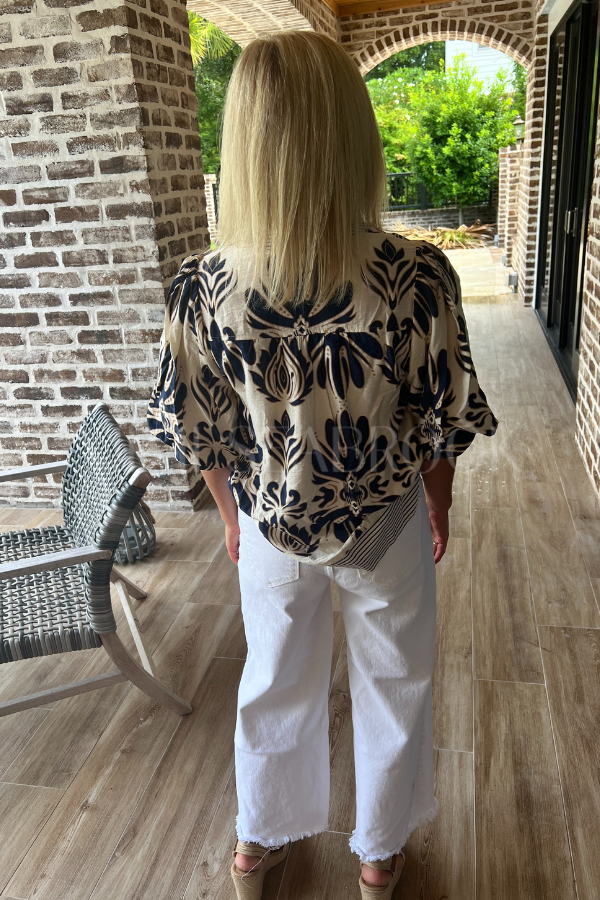 Dodson top, navy