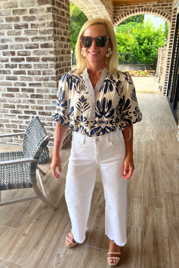 Dodson top, navy