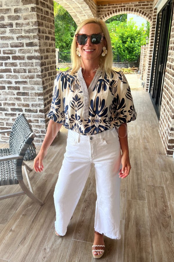 Dodson top, navy