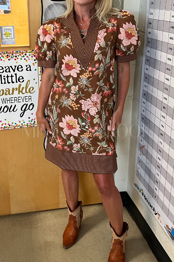 Dotty dress