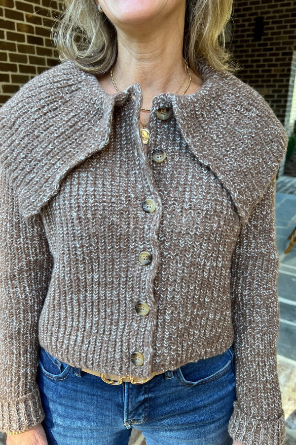 Draper cardigan sweater